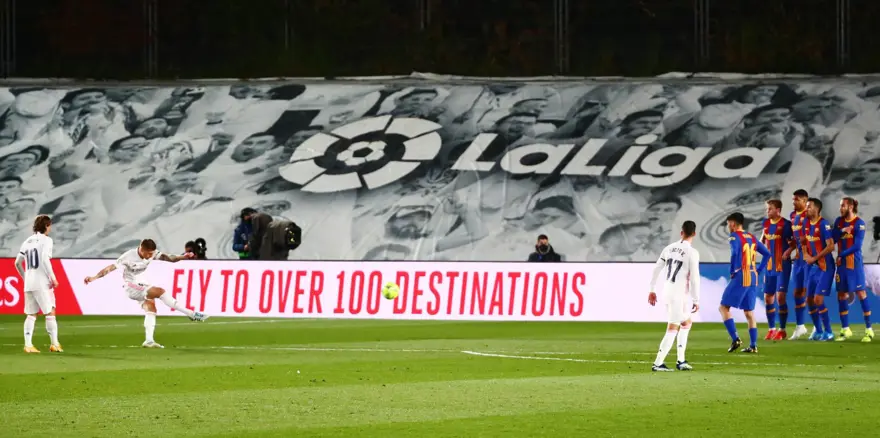 La Liga'da El Clasico'yu kazanan Real Madrid liderliğe yükseldi 1 La Liga'da El Clasico'yu kazanan Real Madrid liderliğe yükseldi 1