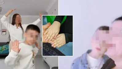 Ellerine oje sürdüğü oğlunu TikTok'ta dans ettirdi, baba velayet davası açtı