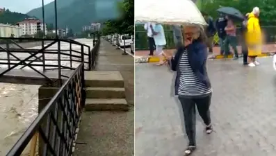 Bozkurt'taki selin yeni görüntüleri: Gelmeyin, kaçın