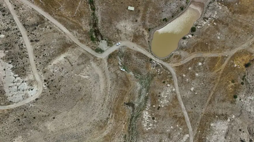 Yamula Barajı’nda sular çekildi: Eski mahalle ortaya çıktı 5
