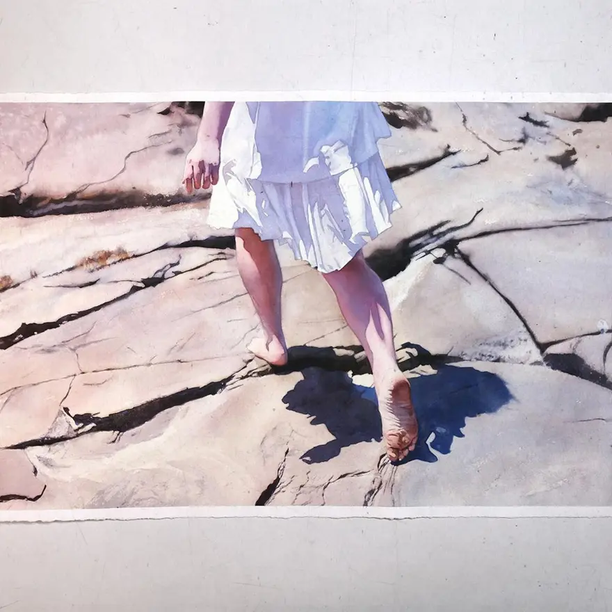 Gerçek gibi görünen sulu boya resimler 36