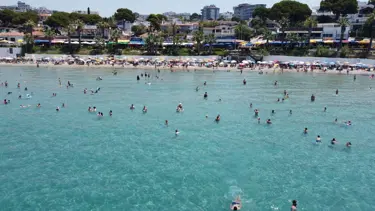 Kuşadası ve Didim yanıyor! Hava sıcaklığı 40 derece