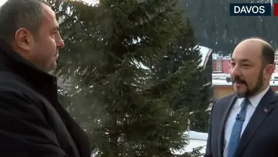 İstanbul Finans Merkezi Davos'ta tanıtıldı