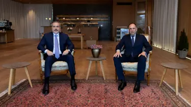 Bakan Fidan Yunan mevkidaşı ile Münih'te bir araya geldi