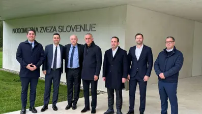 TFF Başkanı Hacıosmanoğlu’ndan, Slovenya Futbol Federasyonu’na ziyaret