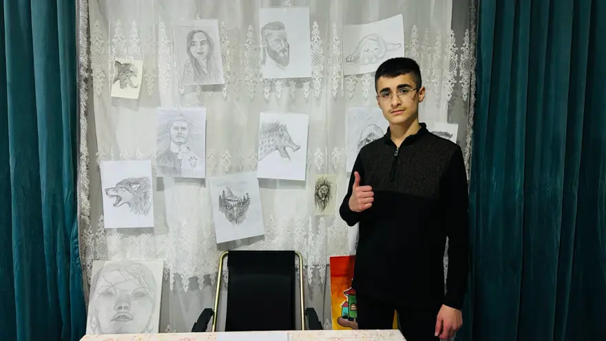 15 yaşındaki genç yetenek: Herkesi kendine hayran bırakıyor 2