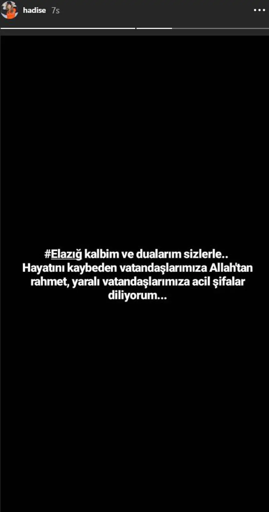 Deprem sonrası ünlü isimlerden Elazığ ve Malatya'ya geçmiş olsun mesajları 22