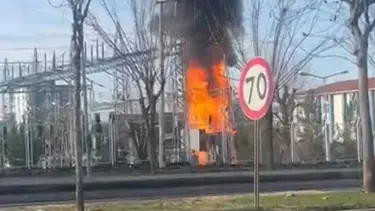 Siverek’te trafo merkezinde yangın