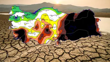 Meteorolojinin haritasında 'olağanüstü kuraklık' tehlikesi