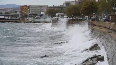 Tekirdağ'da poyraz etkili oluyor