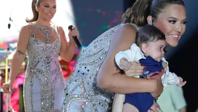 Demet Akalın paylaştı: Bodrum konserinden pozlar