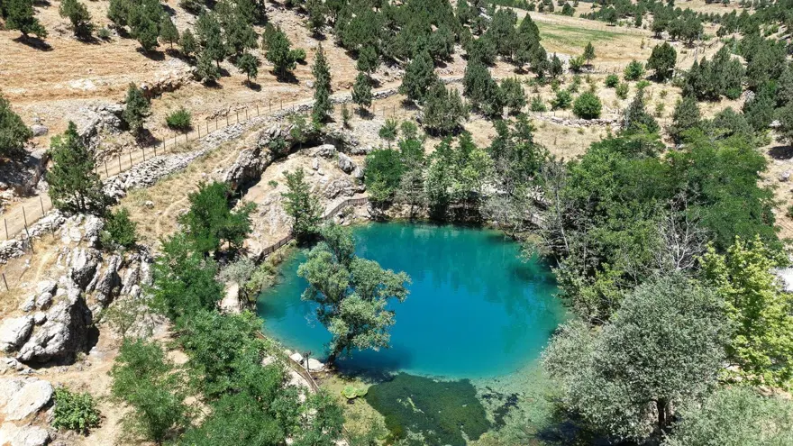Kahramanmaraş’ın doğal güzelliği: 'Yeşilgöz' 