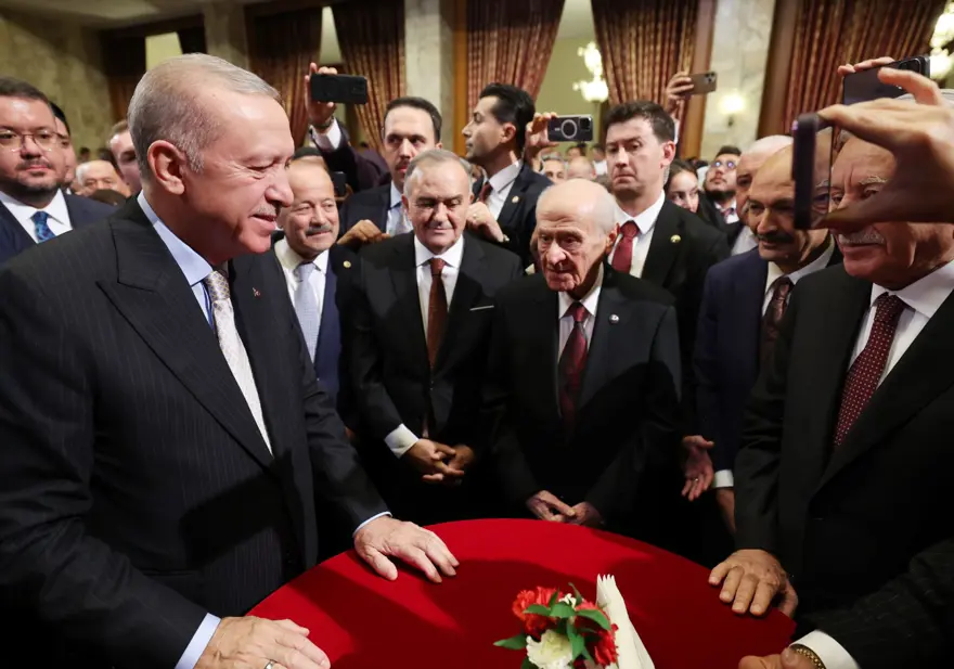 ERDOĞAN, BAHÇELİ İLE SOHBET ETTİ 3