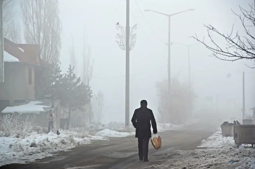 Dondurucu soğuklar devam ediyor! Termometreler eksi 25'i gösterdi 3