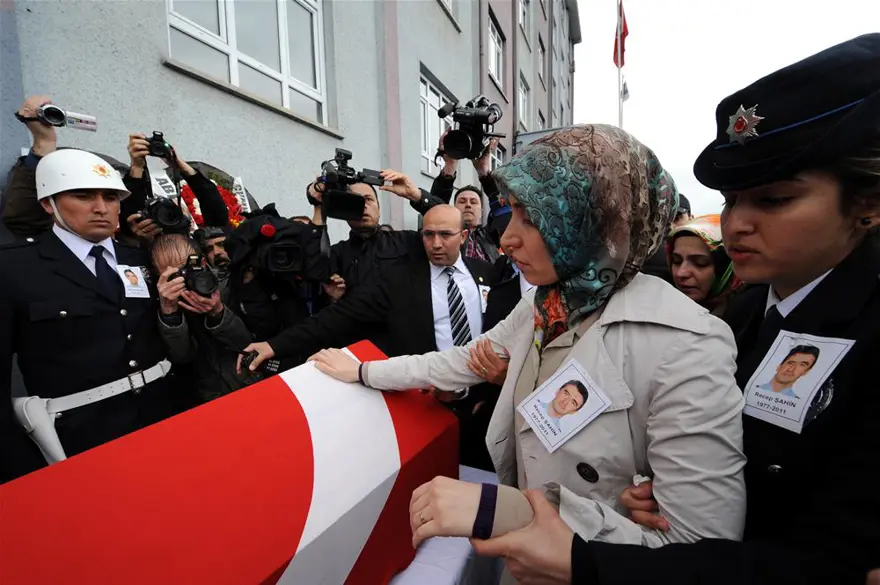 Şehide gözyaşlarıyla veda 6