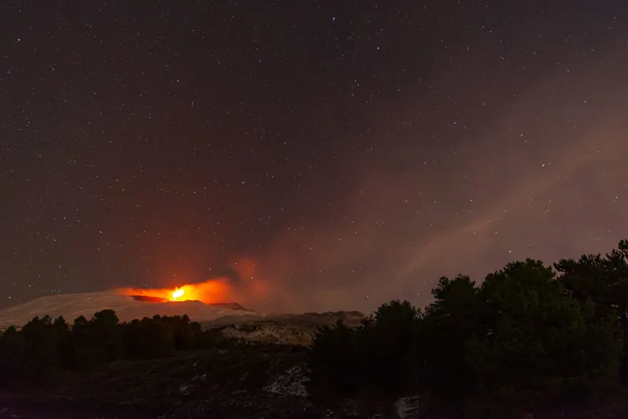 Etna Yanardağı yeniden faaliyete geçti 2