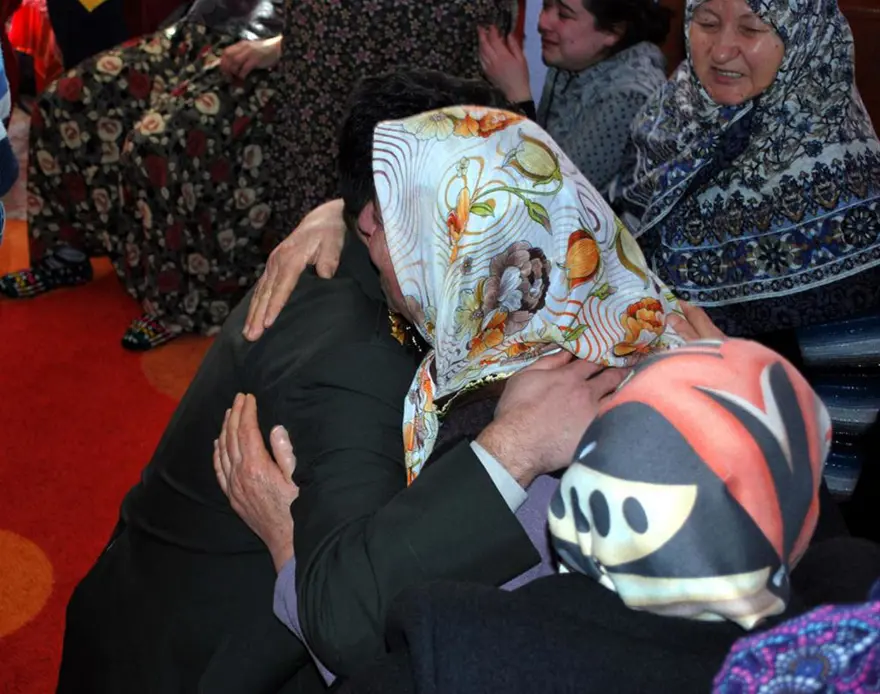 Şehit acısı objektiflerde 