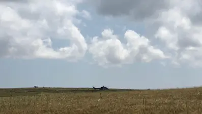 Hürkuş, Ankara'daki eğitim uçuşu sırasında düştü