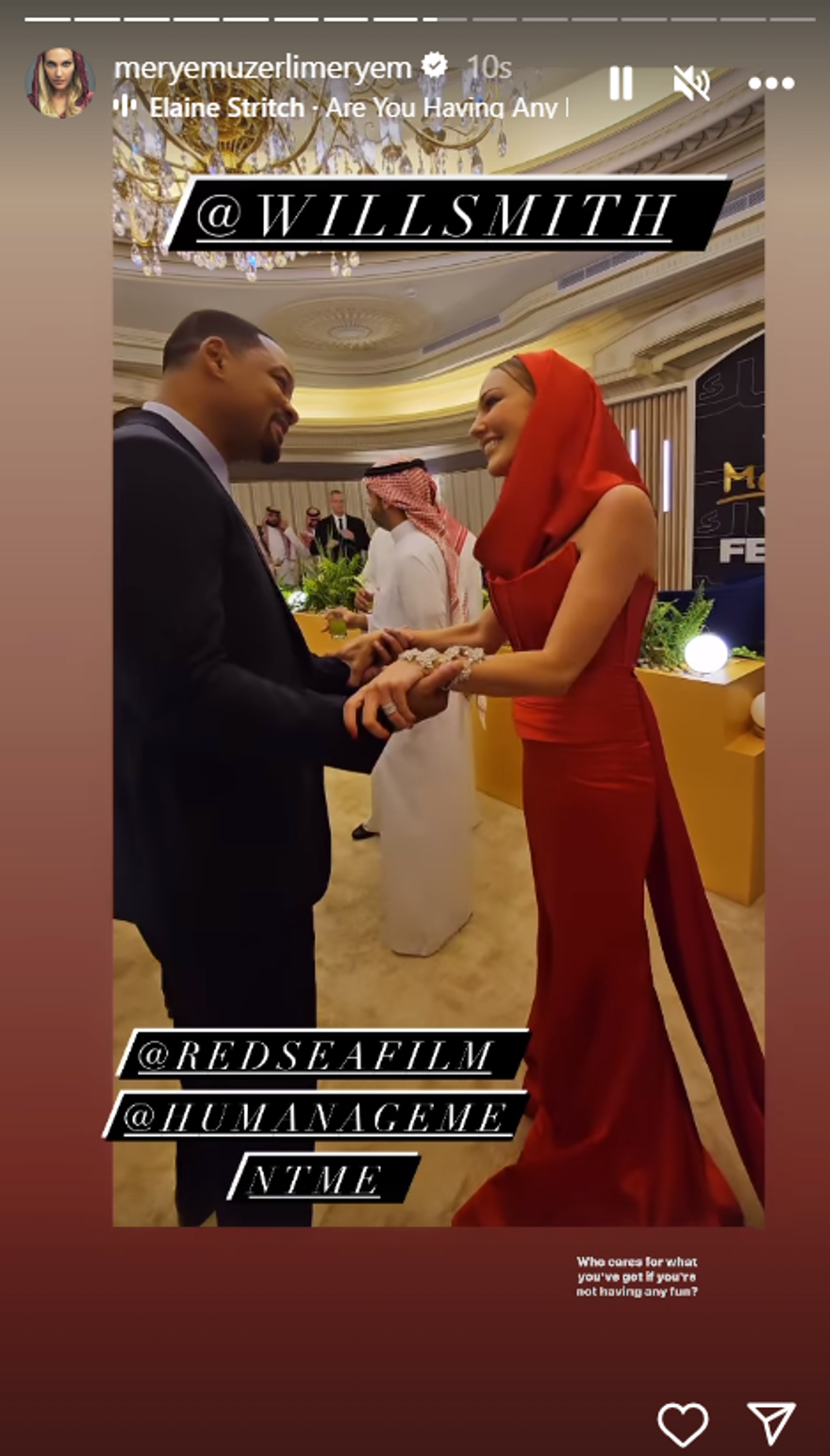 Kızıldeniz Film Festivali'ne Hollywood yıldızları akın etti: Meryem Uzerli ile Will Smith'in buluşması gündem oldu 5 Kızıldeniz Film Festivali'ne Hollywood yıldızları akın etti: Meryem Uzerli ile Will Smith'in buluşması gündem oldu 5