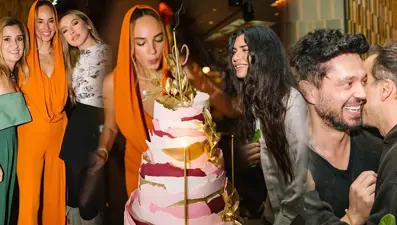 Oyuncu Seda Bakan'ın doğum gününe birçok ünlü isim akın etti