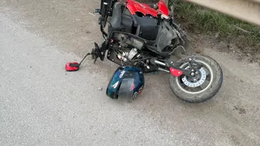 Bursa'da motosiklet kazası: Bir ölü
