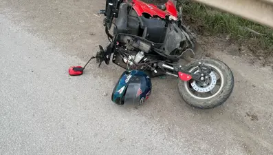 Bursa'da motosiklet kazası: Bir ölü