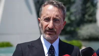 Fahrettin Altun: Türkiye, Kıbrıs&#x27;ta iki devletli çözüm vizyonunu savunmaktadır