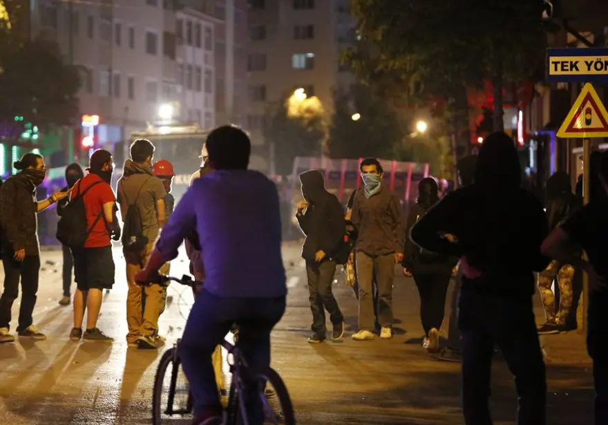 'Atakan' protestosuna müdahale 10