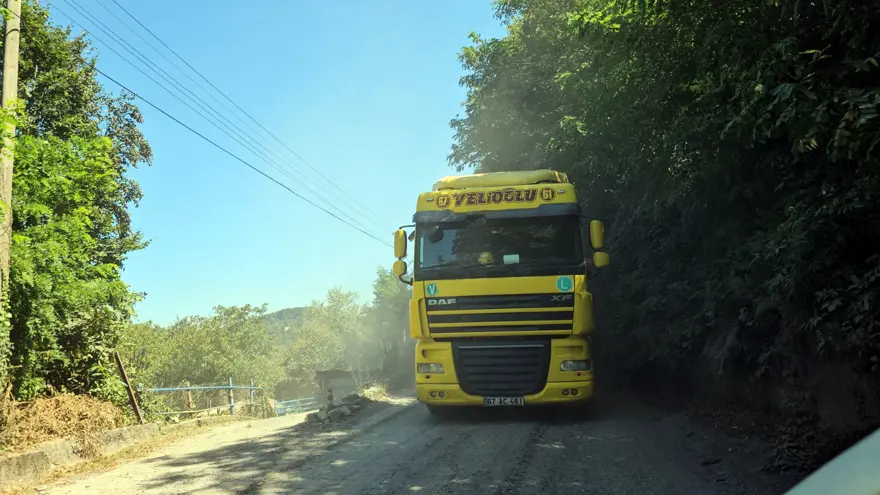Zonguldak'ta maden araçlarına karşı eylem 9