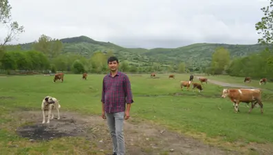 Şehir hayatından bıktı, köyüne döndü: Birikimiyle çiftlik kurdu