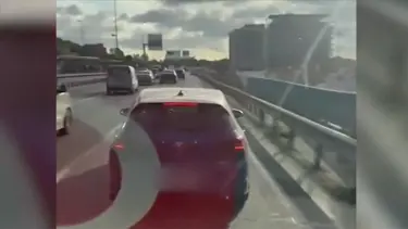 İstanbul'da ambulansa yol vermeyen sürücü yakalandı