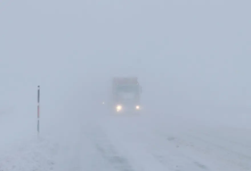 Doğu Anadolu kar altında 13