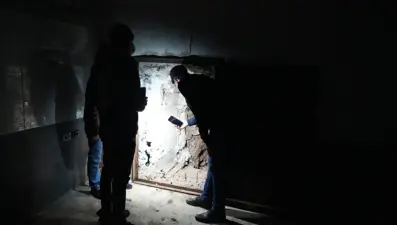 PKK/YPG'den kurtarılmıştı: Münbiç'te hastaneden tünel ağı çıktı