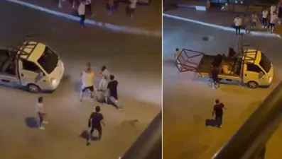 Bursa'da taciz şüphelisine meydan dayağı