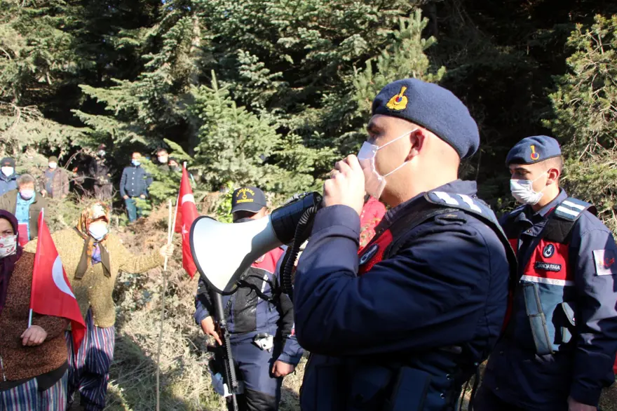 Bolu'da yaylada yıkım gerginliği 20