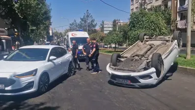 14 yaşındaki sürücü ölümle burun buruna geldi