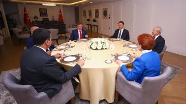 Altı muhalefet lideri dördüncü kez buluştu