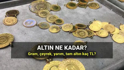 Hafta sonu altın fiyatlarında son durum: 13 Temmuz gram altın kaç TL oldu? Canlı altın kuru