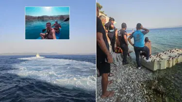 Muğla'da kürek sörfü ile denize açılan iki kişiden biri kayboldu