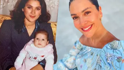 Bergüzar Korel'den Hülya Darcan  paylaşımı: Çok güzelsin annem