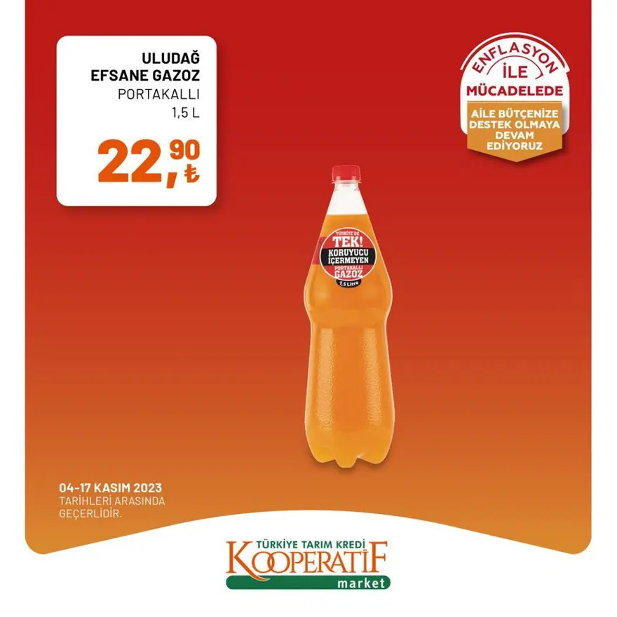 Tarım Kredi Kooperatif Market kasım ayına özel yeni indirimli ürünler listesi: Birçok üründe indirim rüzgarı (15-17 Kasım 2023 Tarım Kredi Market indirimleri) 54 Tarım Kredi Kooperatif Market kasım ayına özel yeni indirimli ürünler listesi: Birçok üründe indirim rüzgarı (15-17 Kasım 2023 Tarım Kredi Market indirimleri) 54