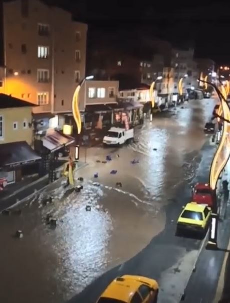 Giresun'da sel böyle geldi
