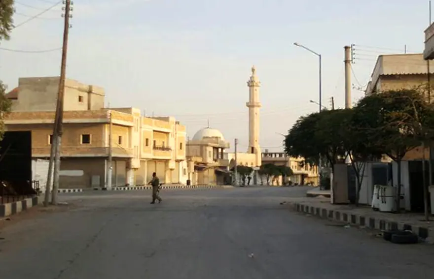 ÖSO mensupları Cerablus merkezine girdi 7