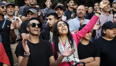 Fas'ta Z kuşağı protestoları: Tutuklulara özgürlük istediler