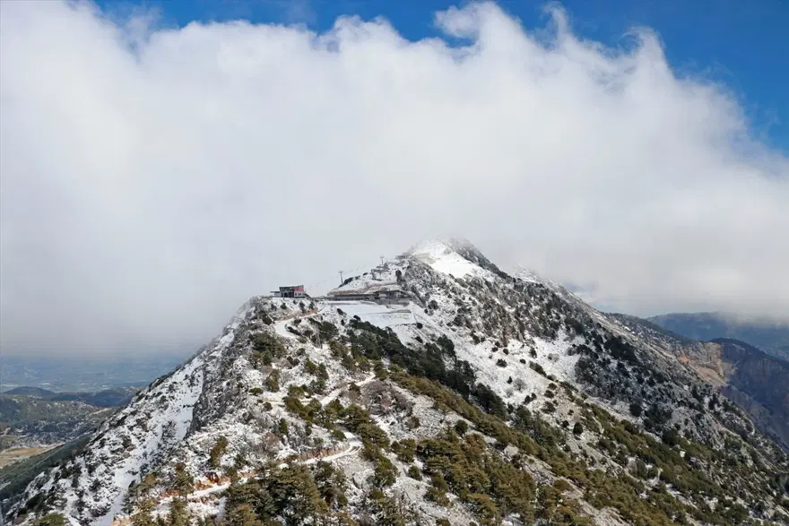 Ölüdeniz'in 'renkli aksesuarları' adrenalin tutkunlarına gökyüzünden eşsiz manzaralar sunuyor 