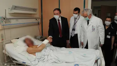 Doktorlara 'Hoş geldiniz' dedi