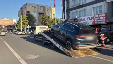 Drift tutkusu nedeniyle 60 gün ehliyetinden oldu