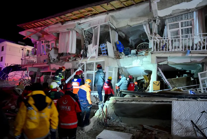 Elazığ'da 6,8'lik deprem (Bölgeden son fotoğraflar) 47