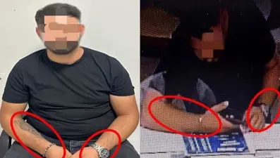 1 buçuk milyon liralık vurgun: Kolundaki dövmeden yakalandı