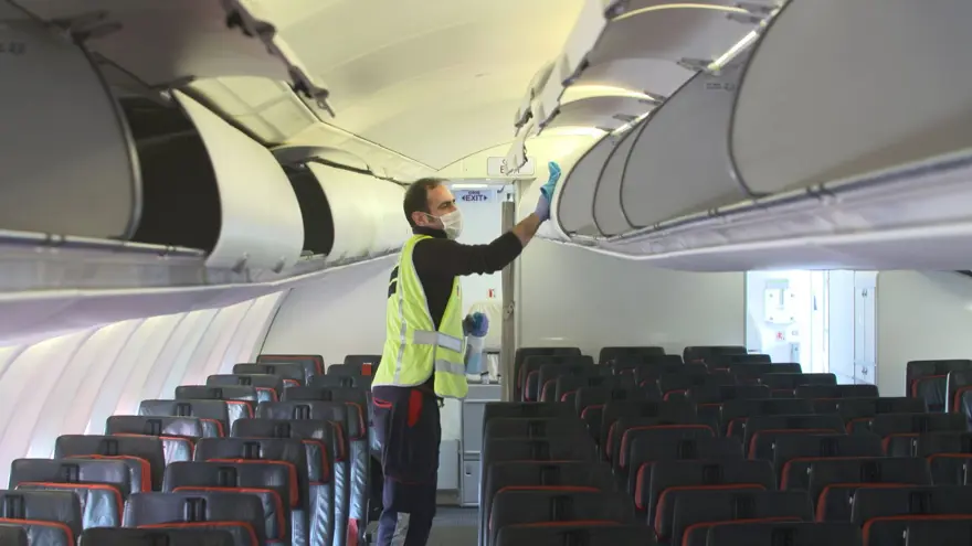 THY uçakları etkili yöntemlerle dezenfekte ediliyor 10